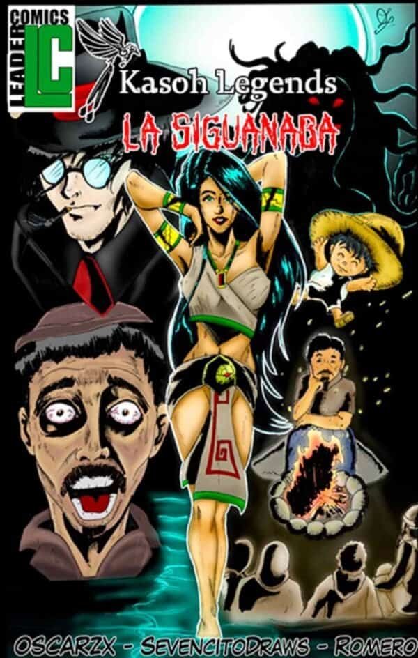 La Siguanaba Kasoh Legends Comic Salvadoreño